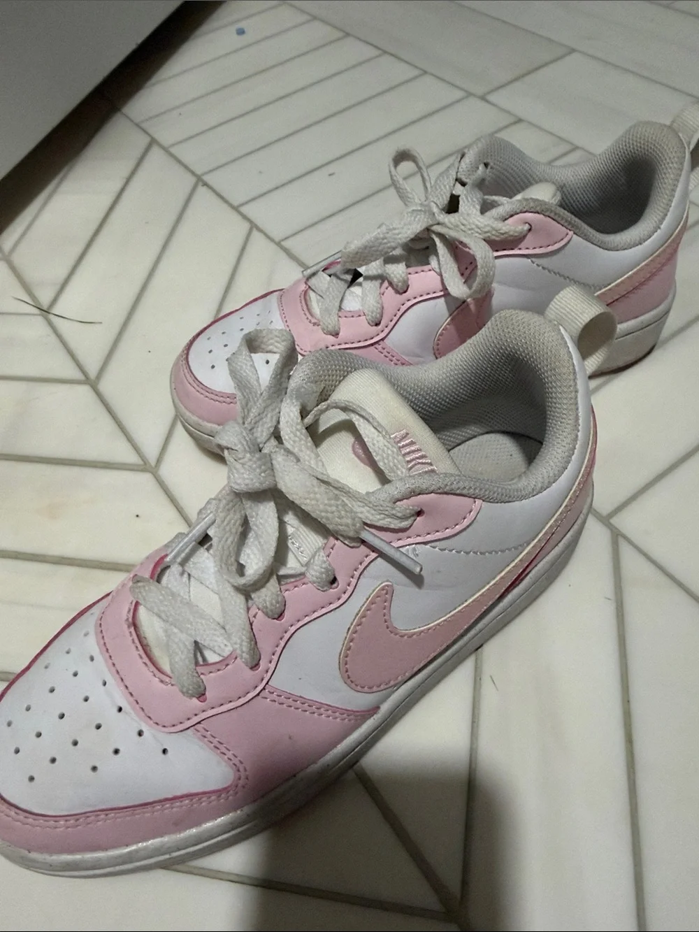 Nike pink sneakers